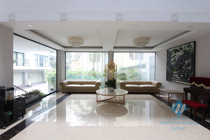 Modern apartment with one bedroom for rent in Tay Ho street, Hanoi
